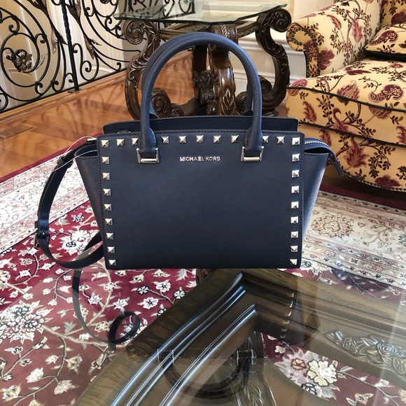 3pcs Michael Kors Selma handbag&wallet&wristlet - Picture 4 of 8